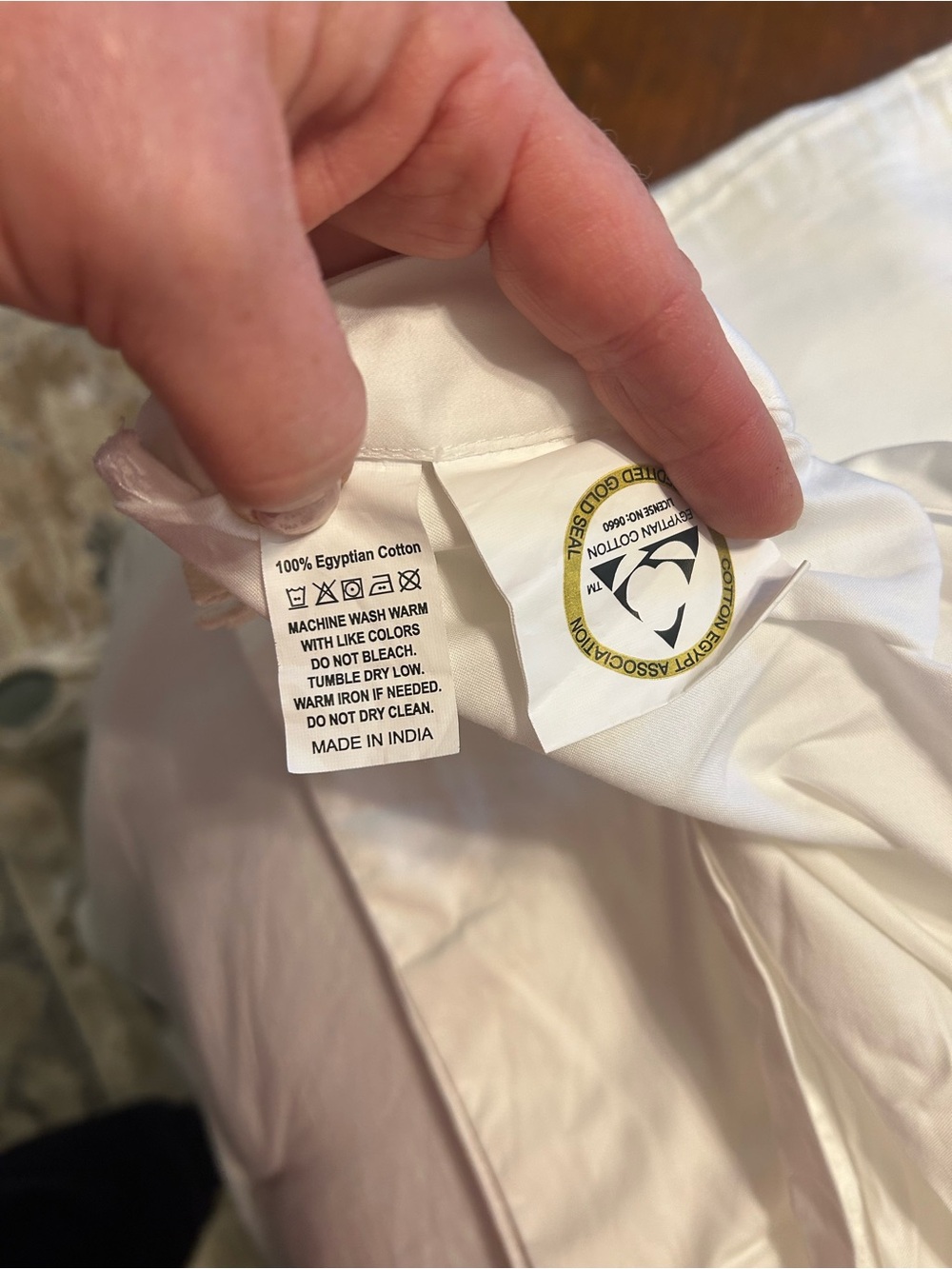 Egyptian Cotton White Duvet Cover - 100% Egyptian Cotton